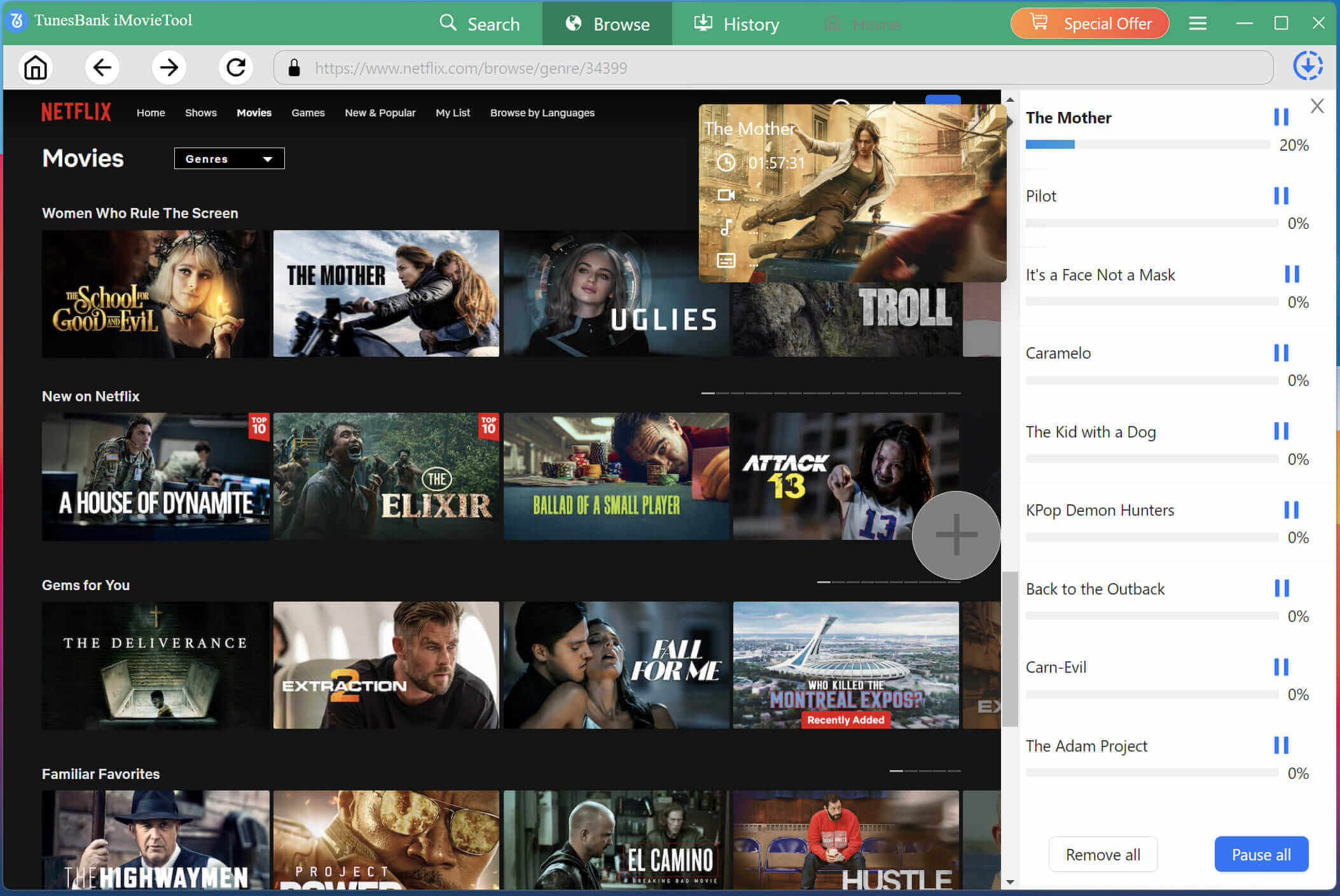 download netflix to mp4